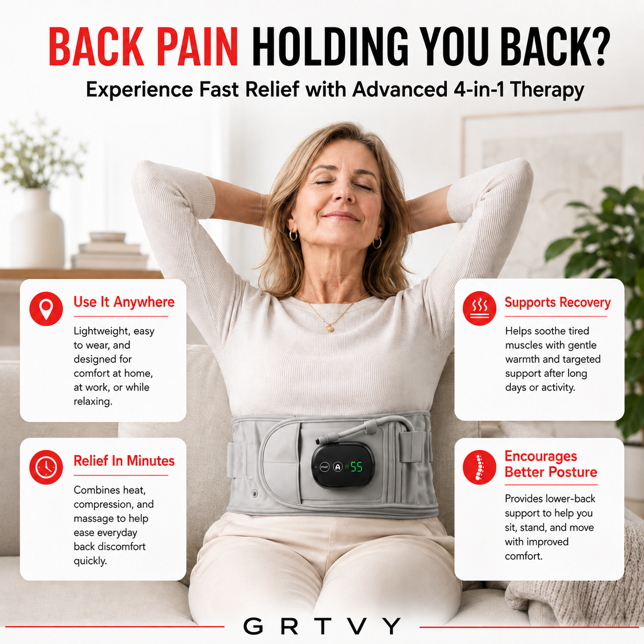 GRTVY 4-IN-1 Belt