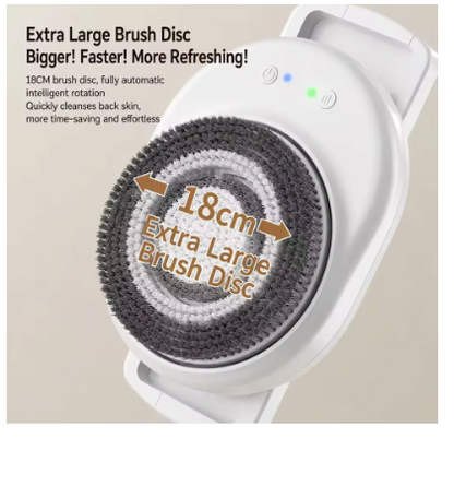 Electric Back Rub Artifact Automatic Intelligent Bath Brush Wall-Mounted Back Rub Machine Bath Brush